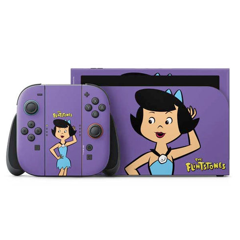 The Flinstones Betty Rubble Nintendo Switch 2 (2025) with Joy-Con Skin